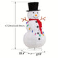 Multi-style Christmas Lights Snowman 2024 Hot Model Choose From A Wide Range Of Styles., Winter Decor, Party Lights, Snowman Design, Sturdy Design, Weatherresistant Decor, Christmas Ornaments, Festive Snowman, Christmas Enthu Manwatstore