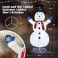 Multi-style Christmas Lights Snowman 2024 Hot Model Choose From A Wide Range Of Styles., Winter Decor, Party Lights, Snowman Design, Sturdy Design, Weatherresistant Decor, Christmas Ornaments, Festive Snowman, Christmas Enthu Manwatstore