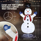Multi-style Christmas Lights Snowman 2024 Hot Model Choose From A Wide Range Of Styles., Winter Decor, Party Lights, Snowman Design, Sturdy Design, Weatherresistant Decor, Christmas Ornaments, Festive Snowman, Christmas Enthu Manwatstore