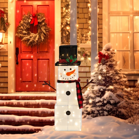 Multi-style Christmas Lights Snowman 2024 Hot Model Choose From A Wide Range Of Styles., Winter Decor, Party Lights, Snowman Design, Sturdy Design, Weatherresistant Decor, Christmas Ornaments, Festive Snowman, Christmas Enthu Manwatstore