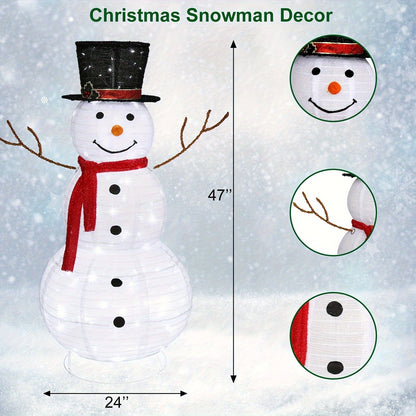 Multi-style Christmas Lights Snowman 2024 Hot Model Choose From A Wide Range Of Styles., Winter Decor, Party Lights, Snowman Design, Sturdy Design, Weatherresistant Decor, Christmas Ornaments, Festive Snowman, Christmas Enthu Manwatstore
