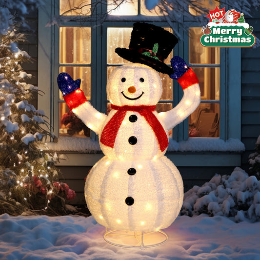Multi-style Christmas Lights Snowman 2024 Hot Model Choose From A Wide Range Of Styles., Winter Decor, Party Lights, Snowman Design, Sturdy Design, Weatherresistant Decor, Christmas Ornaments, Festive Snowman, Christmas Enthu Manwatstore
