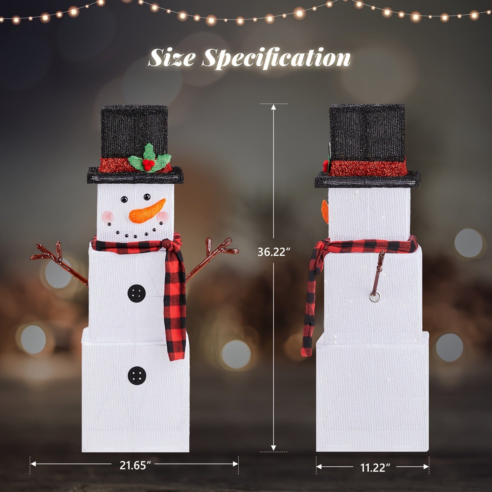Multi-style Christmas Lights Snowman 2024 Hot Model Choose From A Wide Range Of Styles., Winter Decor, Party Lights, Snowman Design, Sturdy Design, Weatherresistant Decor, Christmas Ornaments, Festive Snowman, Christmas Enthu Manwatstore