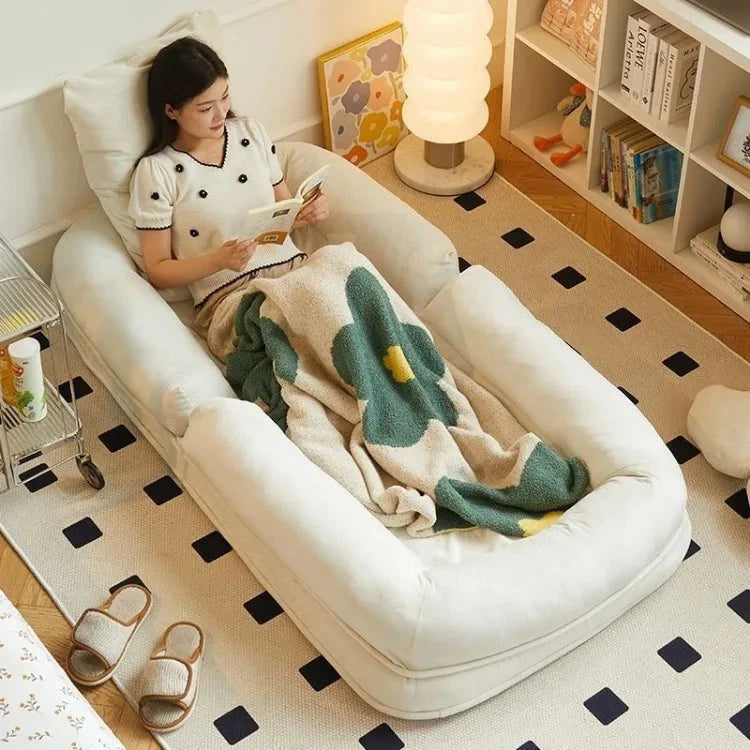 Multifunction Folding Sofa Bed Comfortable Modern Living Room Sofas Individual Lazy Sofa for Bedroom Chaise Lounge Furnitures Manwatstore