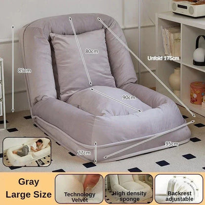 Multifunction Folding Sofa Bed Comfortable Modern Living Room Sofas Individual Lazy Sofa for Bedroom Chaise Lounge Furnitures Manwatstore