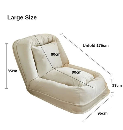 Multifunction Folding Sofa Bed Comfortable Modern Living Room Sofas Individual Lazy Sofa for Bedroom Chaise Lounge Furnitures Manwatstore