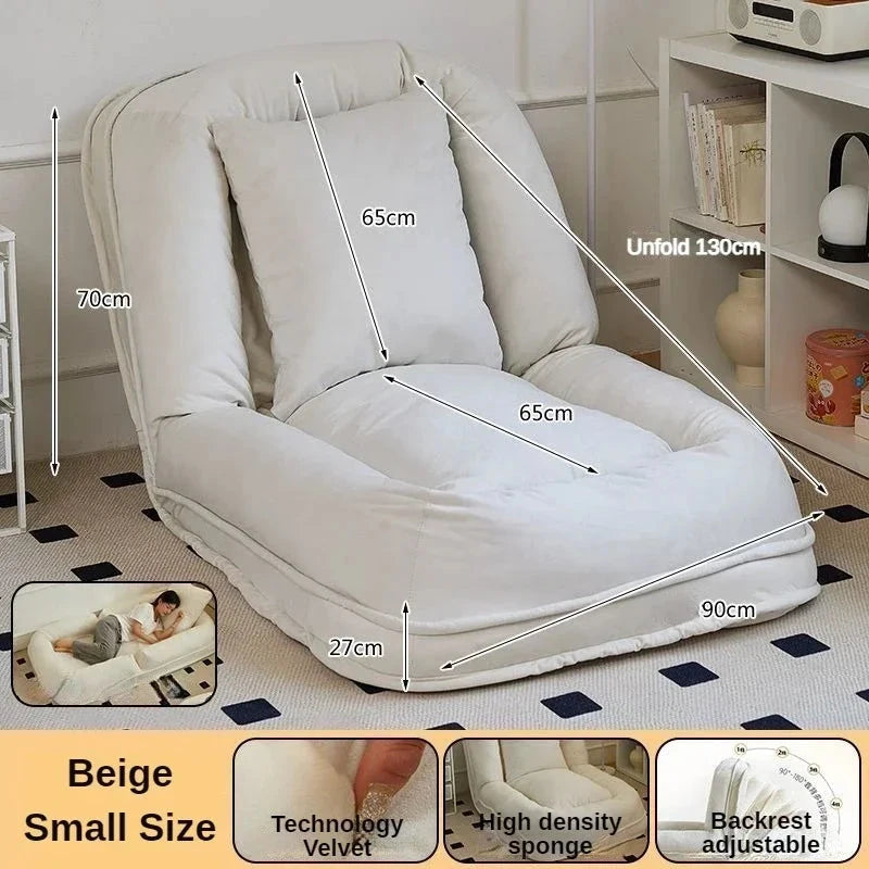 Multifunction Folding Sofa Bed Comfortable Modern Living Room Sofas Individual Lazy Sofa for Bedroom Chaise Lounge Furnitures Manwatstore