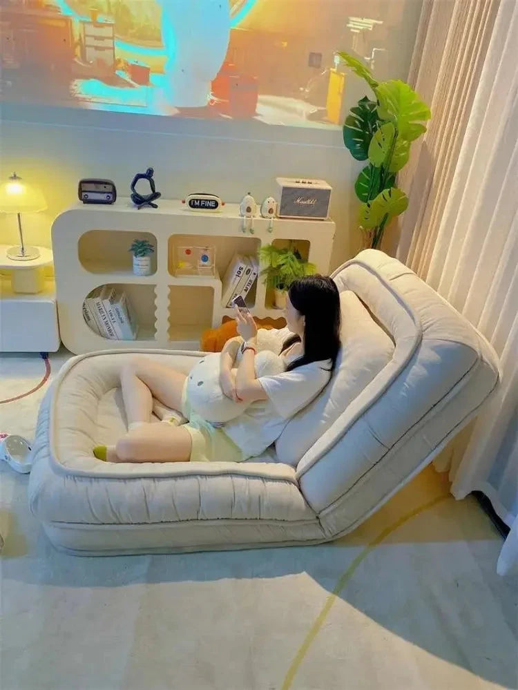 Multifunction Folding Sofa Bed Comfortable Modern Living Room Sofas Individual Lazy Sofa for Bedroom Chaise Lounge Furnitures Manwatstore