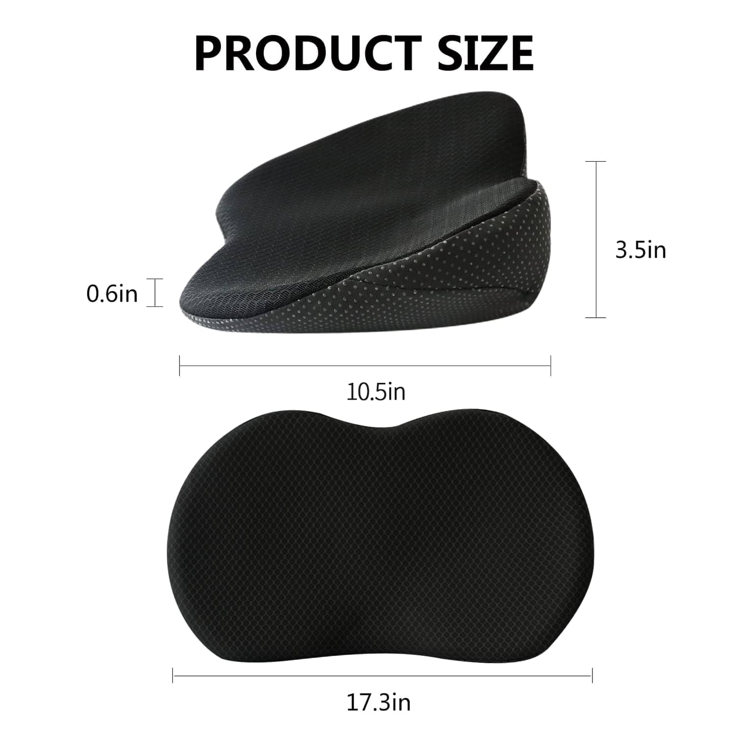 Multifunctional Car Seat Cushion Universal Memory Lumbar Pillow Support Driver Breathable Relief Comfort Chair Car Seat Pad 0 Manwatstore