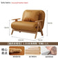 Multifunctional Solid Wood Folding Sofa Bed - Living Room Single Double Foldable Sofa 85/105/125 Cm Various Sizes Available Manwatstore