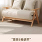 Multifunctional Solid Wood Folding Sofa Bed - Living Room Single Double Foldable Sofa 85/105/125 Cm Various Sizes Available Manwatstore