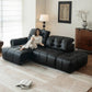 Nebula Luxe Adjustable Leather Sofa Bed sofa bed Manwatstore