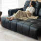 Nebula Luxe Adjustable Leather Sofa Bed sofa bed Manwatstore