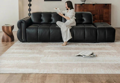 Nebula Luxe Adjustable Leather Sofa Bed sofa bed Manwatstore