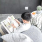 Nordic Cotton Bean Bag Sofas Single Weaving Lazy Tatami Living Room 1-person Upholstered Sofa Comfortable Living Room Furniture Manwatstore