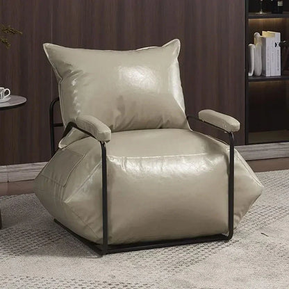Nordic Lazy Sofa Chaise Lounge Living Room Luxury Rest Bean Bag Chaise Lounge Balcony Waterproof Wear-resistant Home Furniture Manwatstore
