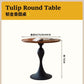 Nordic Luxury Negotiation Table, Balcony Round Coffee Table, Vintage Cafe Small Dining Table, Mid-Century Commercial Use Desk Manwatstore