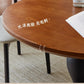 Nordic Luxury Negotiation Table, Balcony Round Coffee Table, Vintage Cafe Small Dining Table, Mid-Century Commercial Use Desk Manwatstore