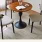 Nordic Luxury Negotiation Table, Balcony Round Coffee Table, Vintage Cafe Small Dining Table, Mid-Century Commercial Use Desk Manwatstore