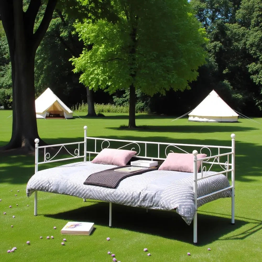 NordicEase Single Daybed Frame – 3ft Guest Sofa Bed Manwatstore