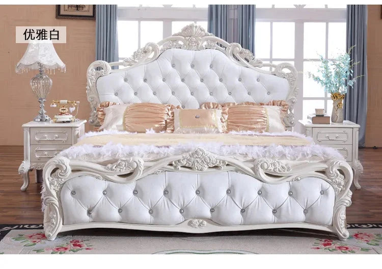 Organizer Large Bedrooms Sets Luxury Princess Luxury Full Set Bedroom Set Queen Monster Frames Camas Y Muebles Home Furniture Manwatstore