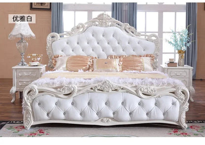 Organizer Large Bedrooms Sets Luxury Princess Luxury Full Set Bedroom Set Queen Monster Frames Camas Y Muebles Home Furniture Manwatstore