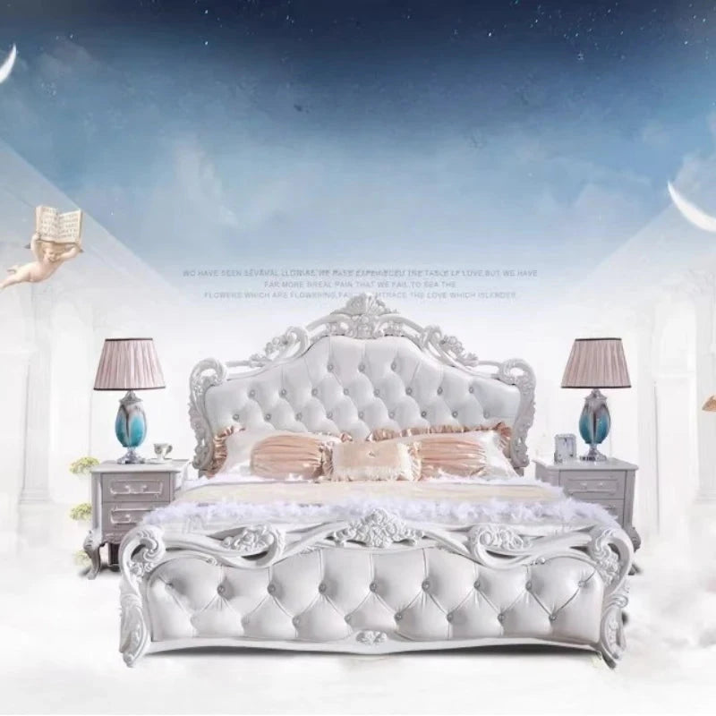 Organizer Large Bedrooms Sets Luxury Princess Luxury Full Set Bedroom Set Queen Monster Frames Camas Y Muebles Home Furniture Manwatstore