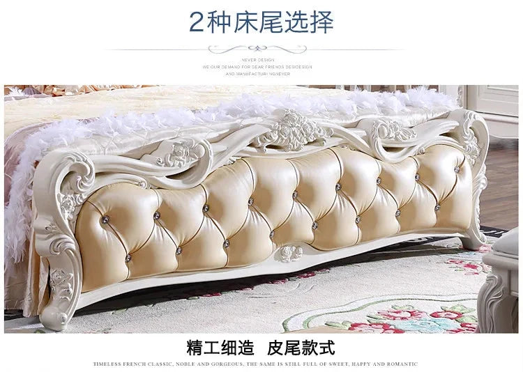 Organizer Large Bedrooms Sets Luxury Princess Luxury Full Set Bedroom Set Queen Monster Frames Camas Y Muebles Home Furniture Manwatstore