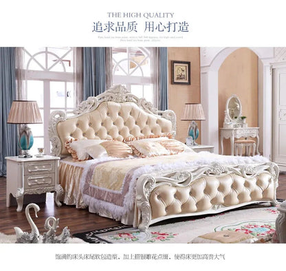 Organizer Large Bedrooms Sets Luxury Princess Luxury Full Set Bedroom Set Queen Monster Frames Camas Y Muebles Home Furniture Manwatstore