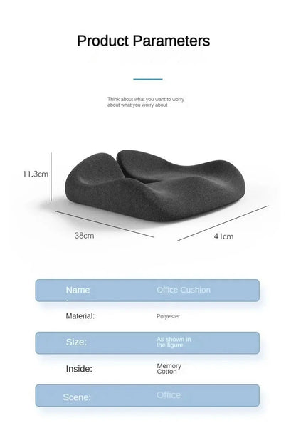 Orthopedic Memory Foam Coccyx Cushion – Tailbone &amp; Sciatica Pain Relief Seat Pad Manwatstore