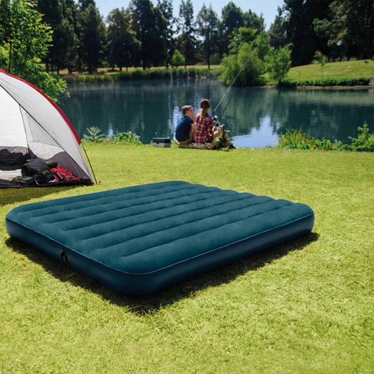 Outdoor Camping Inflatable Bed Adult Double Lazy Glamping Inflatable Bed Relaxing Comfortable Divano Gonfiabile Home Furniture Manwatstore
