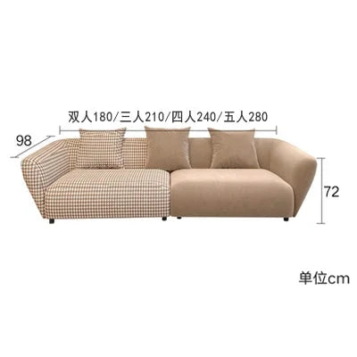 Outdoor Floor Living Room Sofas Curved Garden Lounge Minimalist Sofas Relaxing Hallway Cheap Luxury Wood Divano Home Furniture Manwatstore