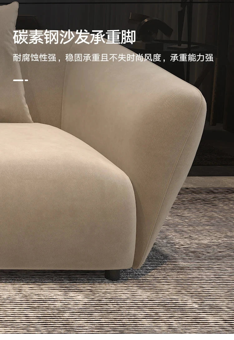 Outdoor Floor Living Room Sofas Curved Garden Lounge Minimalist Sofas Relaxing Hallway Cheap Luxury Wood Divano Home Furniture Manwatstore