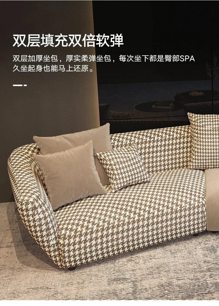 Outdoor Floor Living Room Sofas Curved Garden Lounge Minimalist Sofas Relaxing Hallway Cheap Luxury Wood Divano Home Furniture Manwatstore