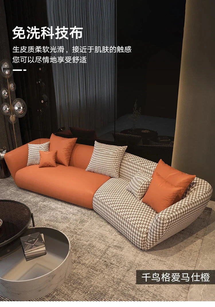 Outdoor Floor Living Room Sofas Curved Garden Lounge Minimalist Sofas Relaxing Hallway Cheap Luxury Wood Divano Home Furniture Manwatstore