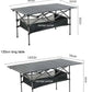 Outdoor Folding Table Easy To Install Camping Desk Aluminum Alloy Lightweight Picnic Tables Portable Storage Egg Roll Long Desks Manwatstore
