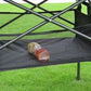 Outdoor Folding Table Easy To Install Camping Desk Aluminum Alloy Lightweight Picnic Tables Portable Storage Egg Roll Long Desks Manwatstore