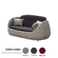 Outdoor Rattan Patio Furniture Set Cushioned Wicker Loveseat Garden Backyard Porch Sofa All Weather Durable Manwatstore