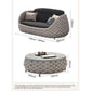 Outdoor Rattan Patio Furniture Set Cushioned Wicker Loveseat Garden Backyard Porch Sofa All Weather Durable Manwatstore