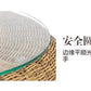 Outdoor sofa courtyard terrace rattan three-piece set coffee table circular garden leisure rattan furniture combination rattan Manwatstore