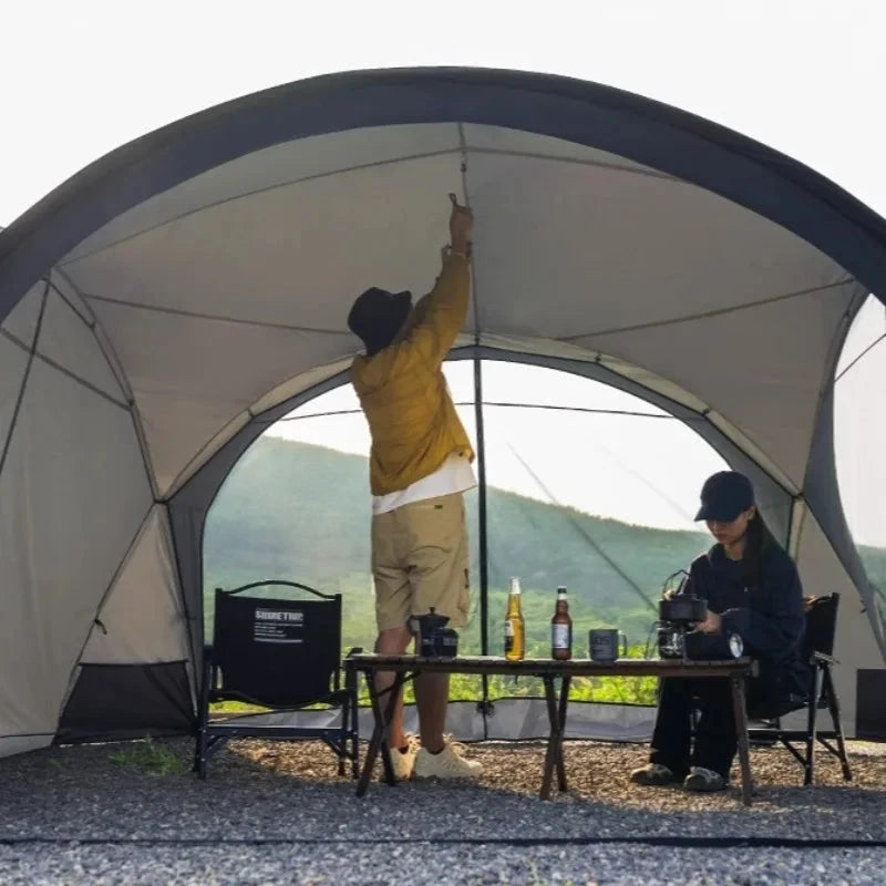 Outdoor Summer Sunshade Camping Canopy Comfortable Portable Waterproof Hiking Shelters Picnic Parties Camping Equipment Manwatstore