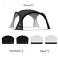 Outdoor Summer Sunshade Camping Canopy Comfortable Portable Waterproof Hiking Shelters Picnic Parties Camping Equipment Manwatstore