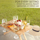 Outdoor Wine Picnic Table, Folding Wine Table, Charcuterie Board with Wine Glass Holder, Mini Table for Picnic, Picnic Date Esse Manwatstore