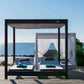 Outside Furniture Pool Outdoor Bed Canada Luxury Garden Patio Daybed Canopy Beach Day Bed Swimming Pool Cabana Beds Outdoor Manwatstore