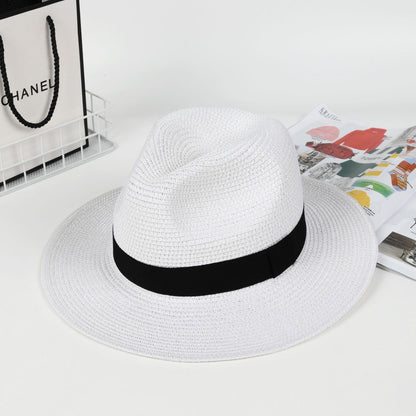 Panama Straw Hat Large Head Circumference For Women 0 Manwatstore