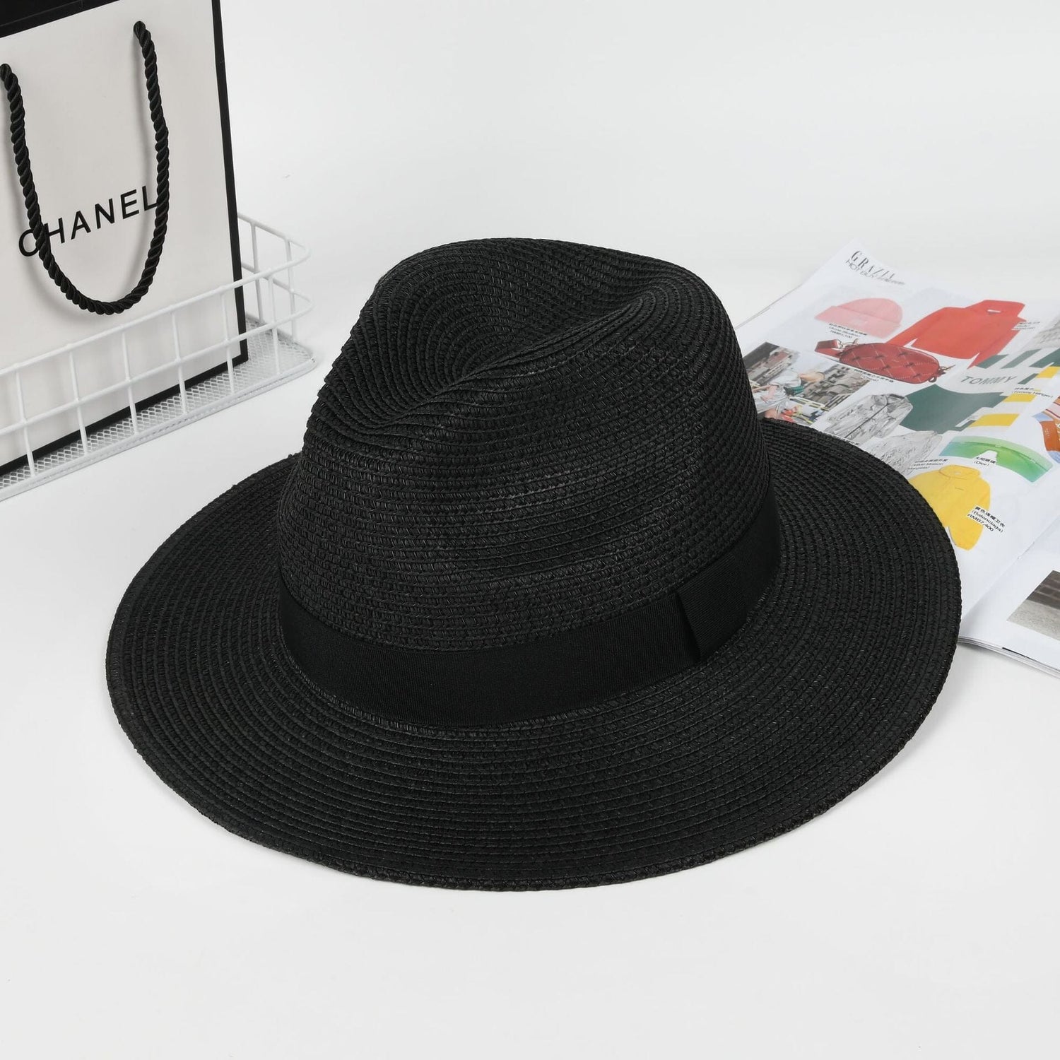 Panama Straw Hat Large Head Circumference For Women 0 Manwatstore