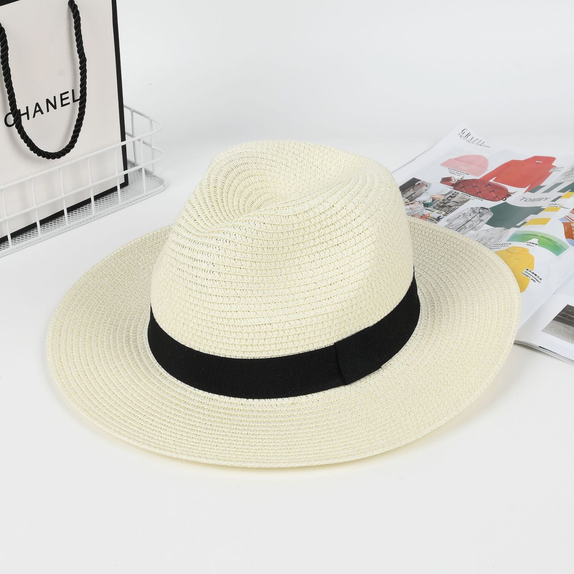 Panama Straw Hat Large Head Circumference For Women 0 Manwatstore