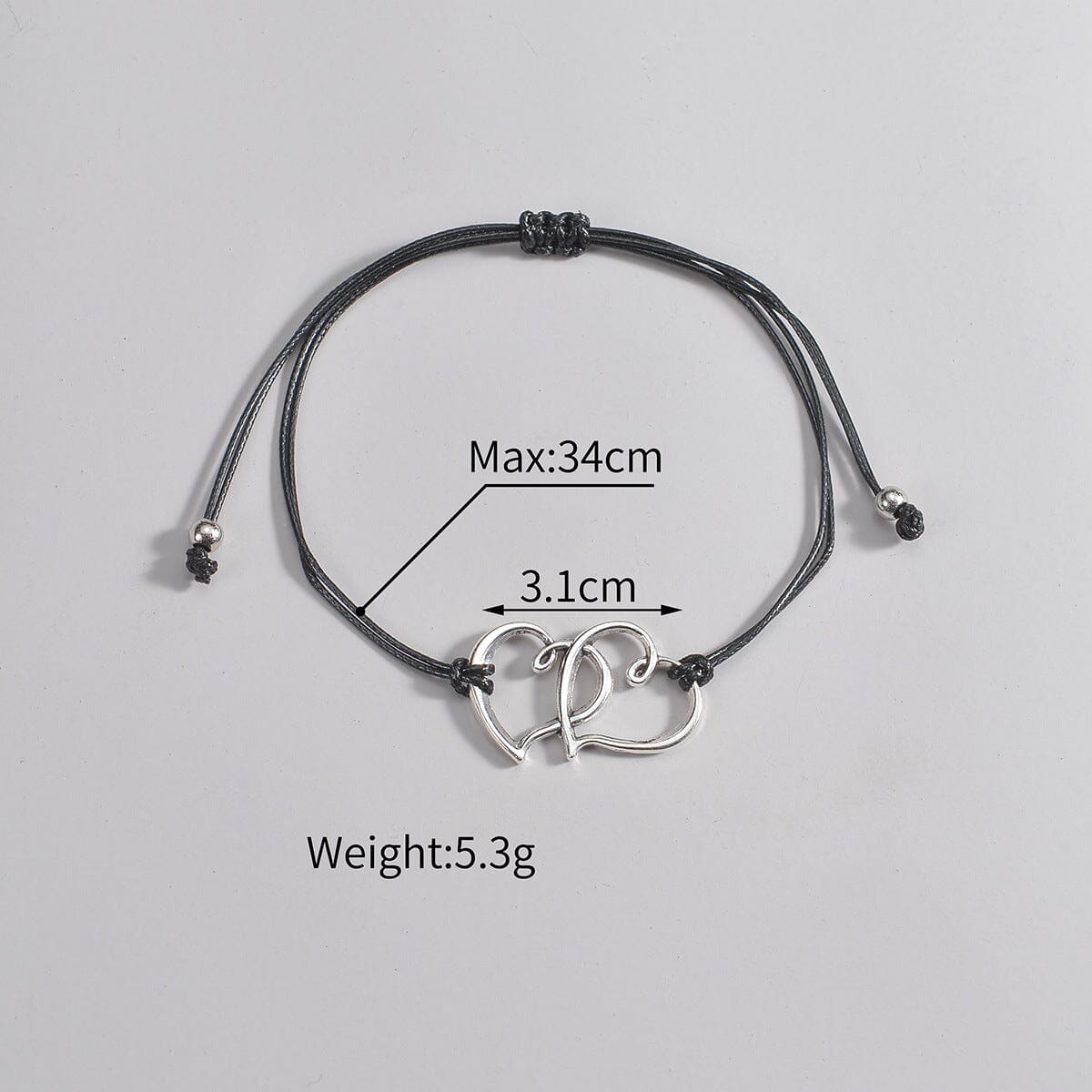 Personalized Woven Adjustable Womens Anklet 0 Manwatstore