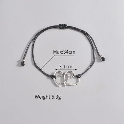 Personalized Woven Adjustable Womens Anklet 0 Manwatstore