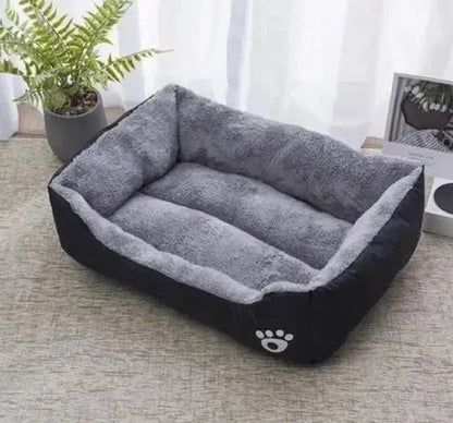 Pet Cat Dog Bed Cozy Square Plush Kennel Puppy Sofa Bed Cushion Pet Product Accessories For Small Medium Animal Doghouse Manwatstore
